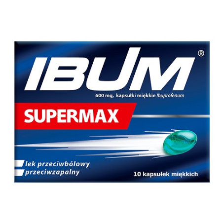 Ibum Supermax 600mg 10 kapsułek