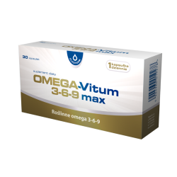 Omega-Vitum 3-6-9 MAX 30 kapsułek