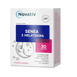 Novativ Senea z Melatoniną 30 tabletek