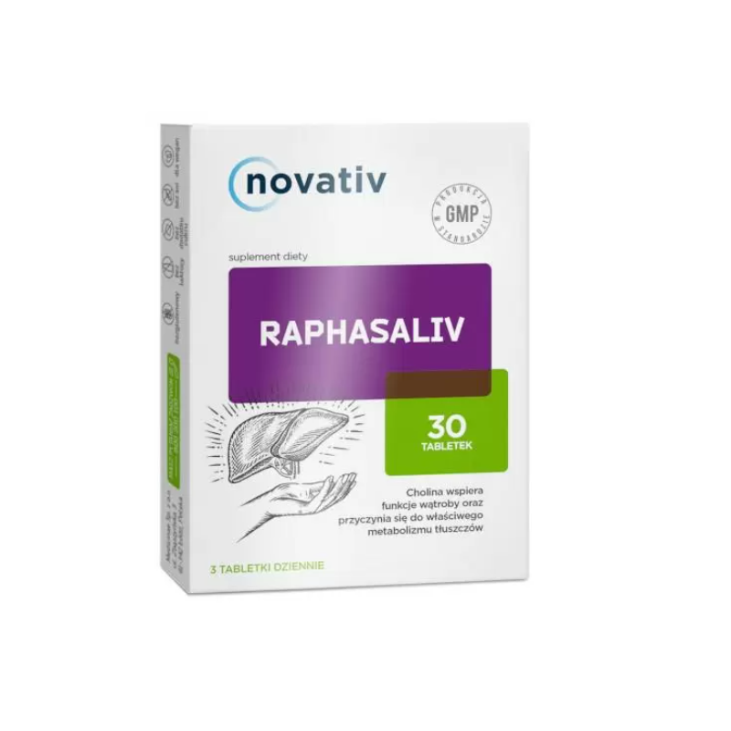 Novativ Raphasaliv 30 tabletek
