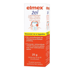 Elmex 12,5 mg fluoru/g  żel...