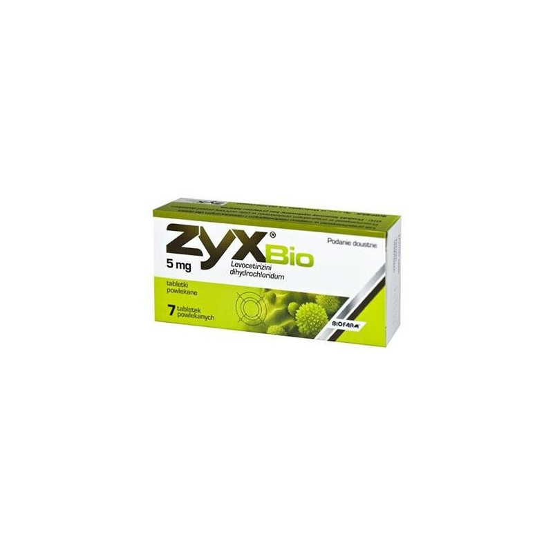Zyx Bio 5 mg 7 tabletek