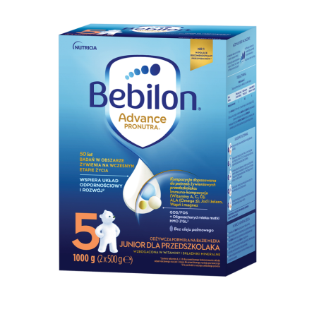 Bebilon 5 Pronutra-Advance Mleko modyfikowane dla przedszkolaka 1000g
