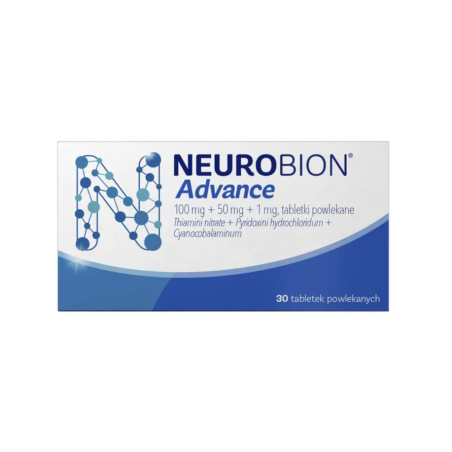 Neurobion Advance 100 mg+50 mg+1 mg, 30 tabletek powlekanych