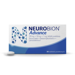 Neurobion Advance 100 mg+50 mg+1 mg, 30 tabletek powlekanych
