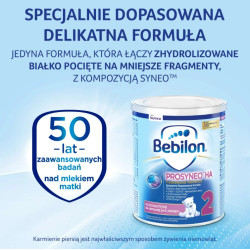 Bebilon Prosyneo HA 2 mleko modyfikowane Hydrolyzed Advance 400g