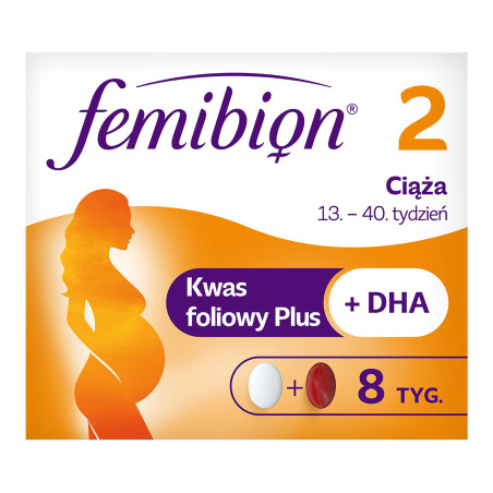 Femibion 2 Ciąża 56 tabletek + 56 kapsułek