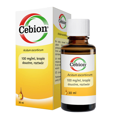 Cebion krople doustne (100 mg / ml) 30 ml