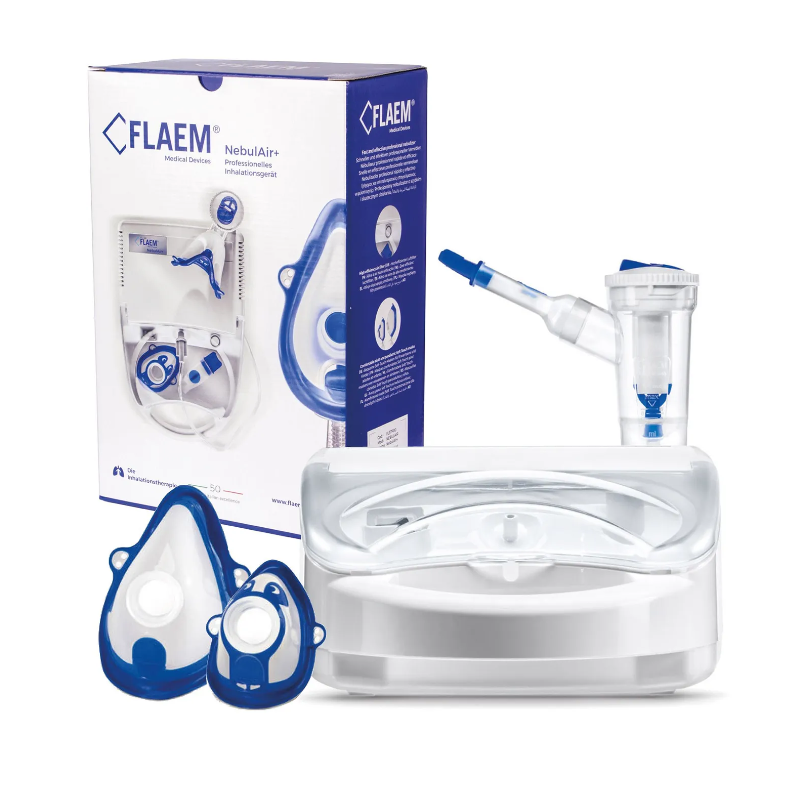 Flaem NebulAir+ inhalator pneumatyczno-tłokowy dla dzieci i dorosłych