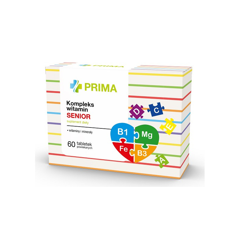 Prima Kompleks witamin Senior 60 tabletek