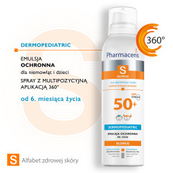 Pharmaceris S DERMOPEDIATRIC Emulsja ochronna dla niemowląt i dzieci na słońce SPF50 150ml