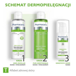 Pharmaceris T Przeciwtrądzikowy krem normalizujący SPF20 do twarzy zwężający pory 50ml