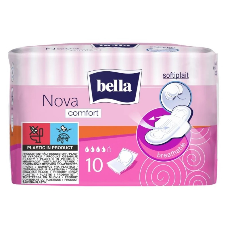 Bella podpaski higieniczne Nova Comfort 10 sztuk