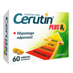 Cerutin Plus D3 60 tabletek