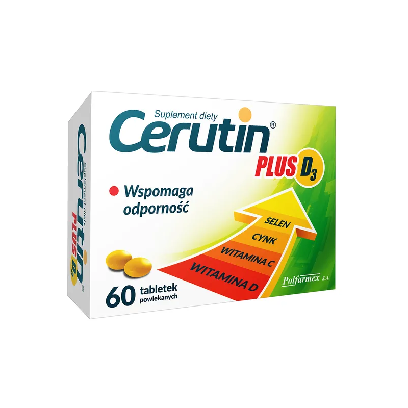 Cerutin Plus D3 60 tabletek