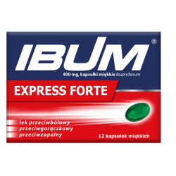 Ibum Express Forte 400mg 12 kapsułek
