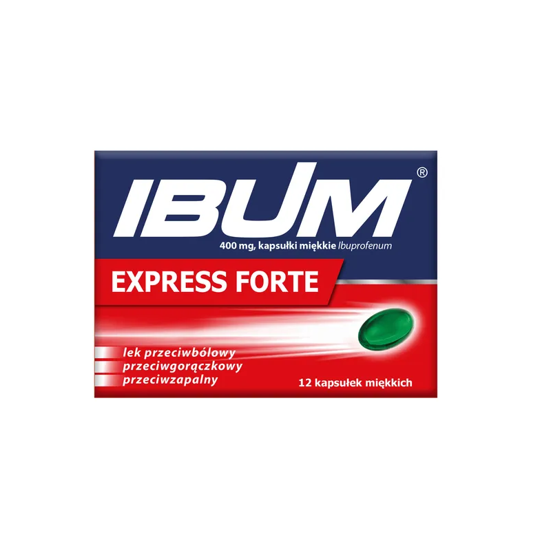 Ibum Express Forte 400mg 12 kapsułek