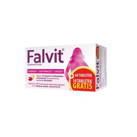 Falvit tabletki 60 + 10 sztuk