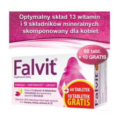 Falvit 70 tabletek (60+10)