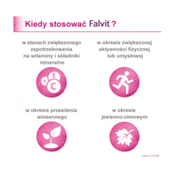 Falvit tabletki 60 + 10 sztuk