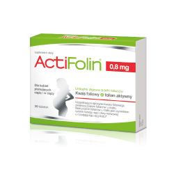 Actifolin 0,8 mg 30 tabletek