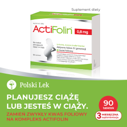 Actifolin 0,8 mg 90 tabletek