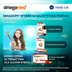 OmegaMed Odporność 3+ pastylki żelowe do żucia 30 sztuk