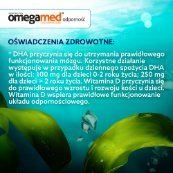 OmegaMed Odporność 3+ pastylki żelowe do żucia 30 sztuk