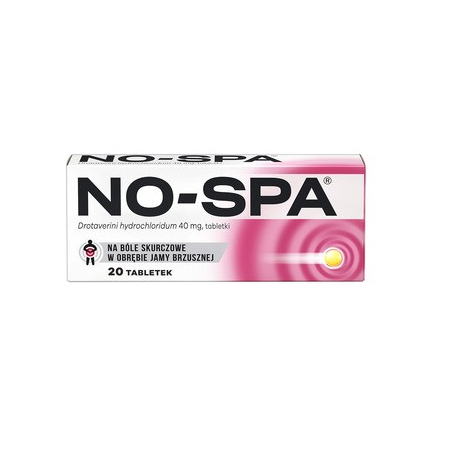 NO-Spa 40 mg 20 tabletek