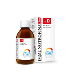 Immunotrofina Plus Witamina D płyn 180ml