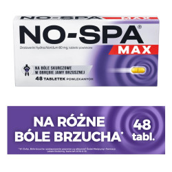 No-Spa MAX 80mg 48 tabletek