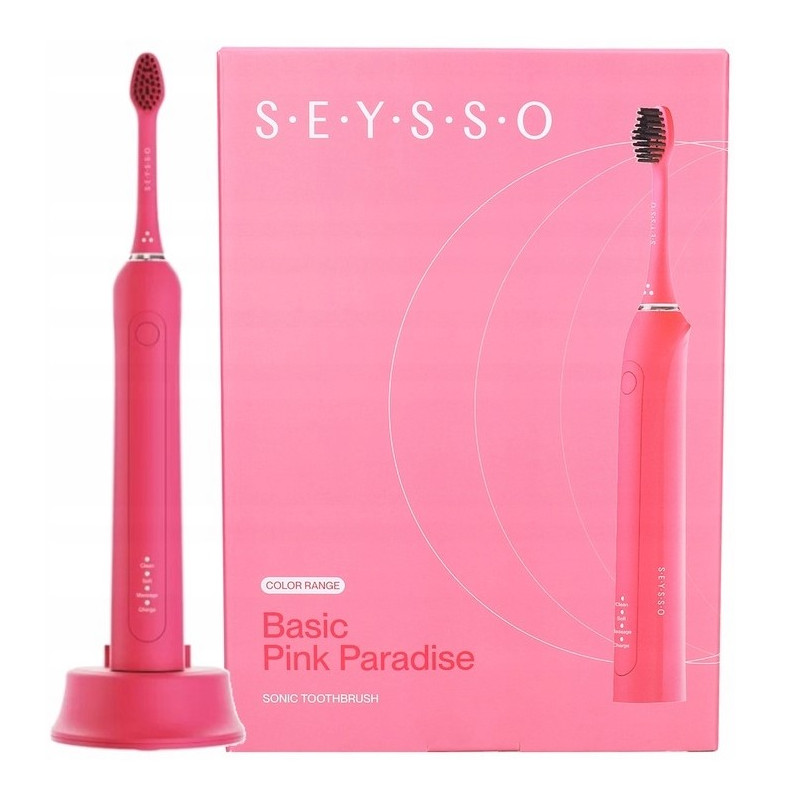 SEYSSO Basic Paradise Pink Szczoteczka Soniczna 1 sztuka