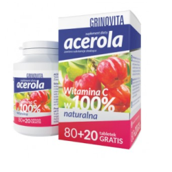 Acerola Grinovita 100 tabletek
