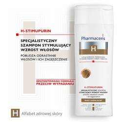 PHARMACERIS H Dermatologiczny zestaw przeciw wypadaniu włosów Specjalistyczny szampon 250ml + Preparat stymulujący 125ml