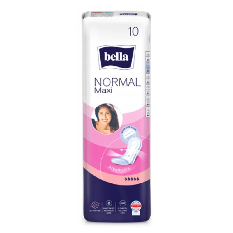 Podpaski Bella Normal Maxi 10 sztuk