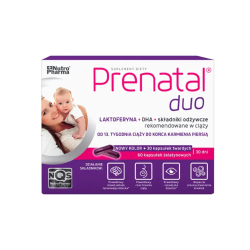 Prenatal DUO 30 tabletek Classic + 60 kapsułek DHA