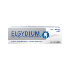 ELGYDIUM Brilliance&Care pasta do zębów przeciw przebarwieniom 30ml P-F
