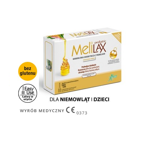 MELILAX PEDIATRIC Mikrowlewka dla dzieci 6 mikrowlewek po 5g