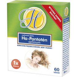 Ha-Pantoten Optimum włosy, skóra i paznokcie 60 tabletek