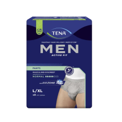 TENA Men Pants Normal OTC Edition Grey bielizna chłonna rozmiar L/XL 8 sztuk