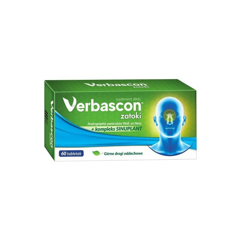 Verbascon zatoki 60 tabletek