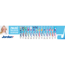 JORDAN Expert Clean szczoteczka Medium 1 sztuka