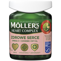 Moller's Complex Heart Zdrowe serce 60 kapsułek, Data ważności: 31.07.2024r.