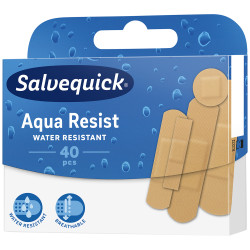 Plastry Salvequick Aqua Resist MIX 40 sztuk