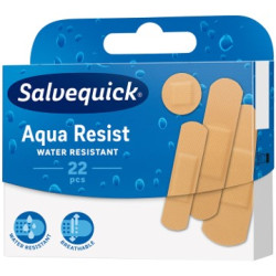 Plastry Salvequick Aqua Resist MIX 22 sztuki