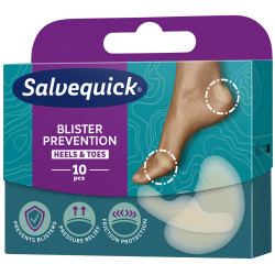Plastry Salvequick Foot Care Mix Pęcherze i otarcia 10 sztuk