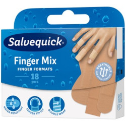 Plastry Salvequick Finger Mix 18 sztuk