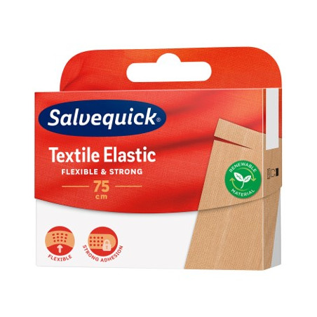Plastry Salvequick Textile Elastic do cięcia 75 cm