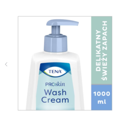 Tena Wash Cream krem do mycia bez spłukiwania 1000ml