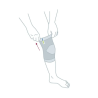 ACTIMOVE Opaska stawu kolanowego przy zapaleniu stawów Arthritis Care Knee Support rozmiar M